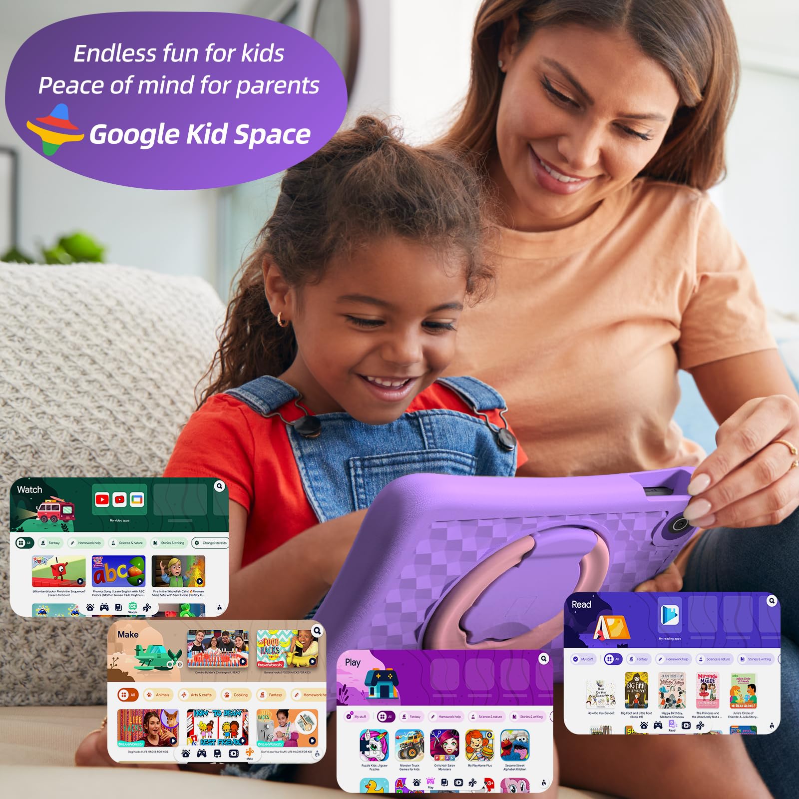 美品　PlimPad Kids 20 purple 最新モデルplimpton Amazon.co.jp: 2025 アップグレード版 キッズタブレット 10インチ